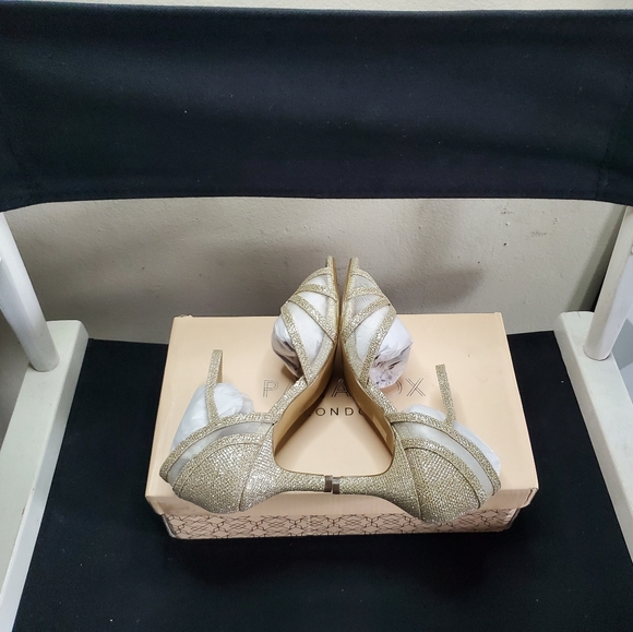 PARADOX LONDON PINK Womens Sonya Platform Heel Size 5, Champagne - Picture 7 of 11